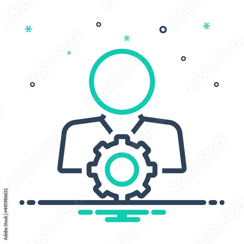Mix icon for competent