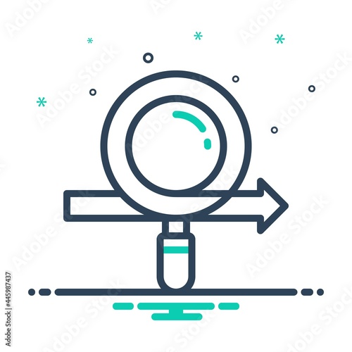 Mix icon for disclose