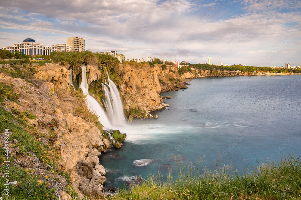 Lower Duden waterfall in Antalya, Turkey Lower Duden waterfall in Antalya, Turkey