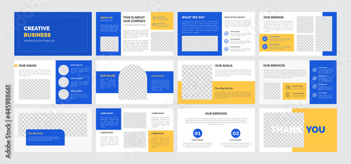 Creative business presentation template