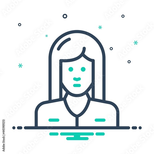 Mix icon for latina