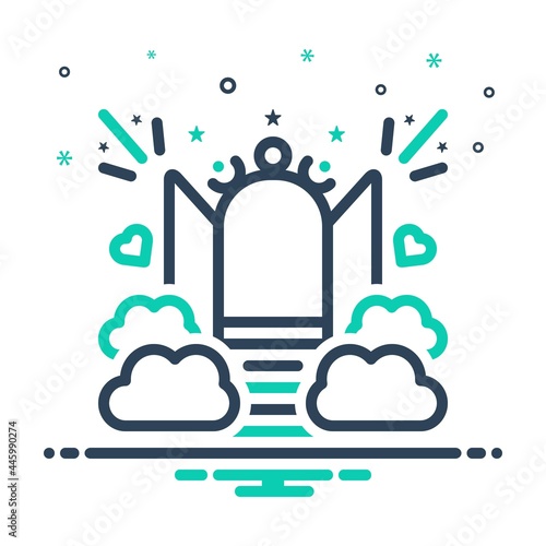 Mix icon for paradise