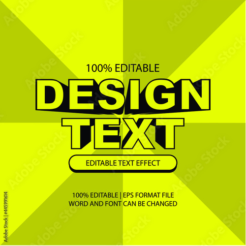 Sample 3D text background