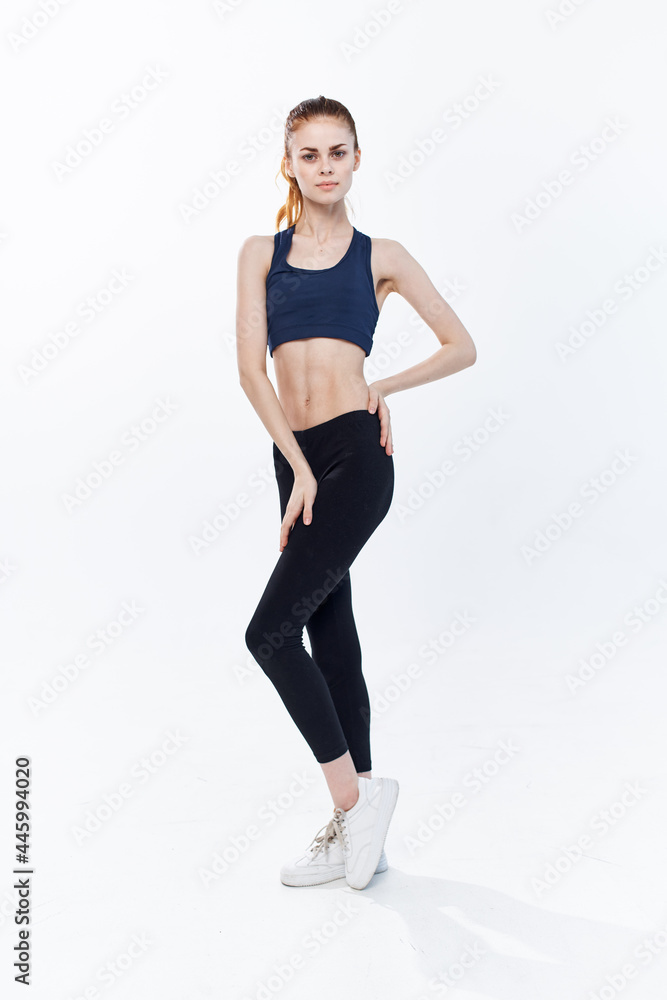woman in sports uniform workout fitness jogging active lifestyle woman in sports uniform workout fitness jogging active lifestyle