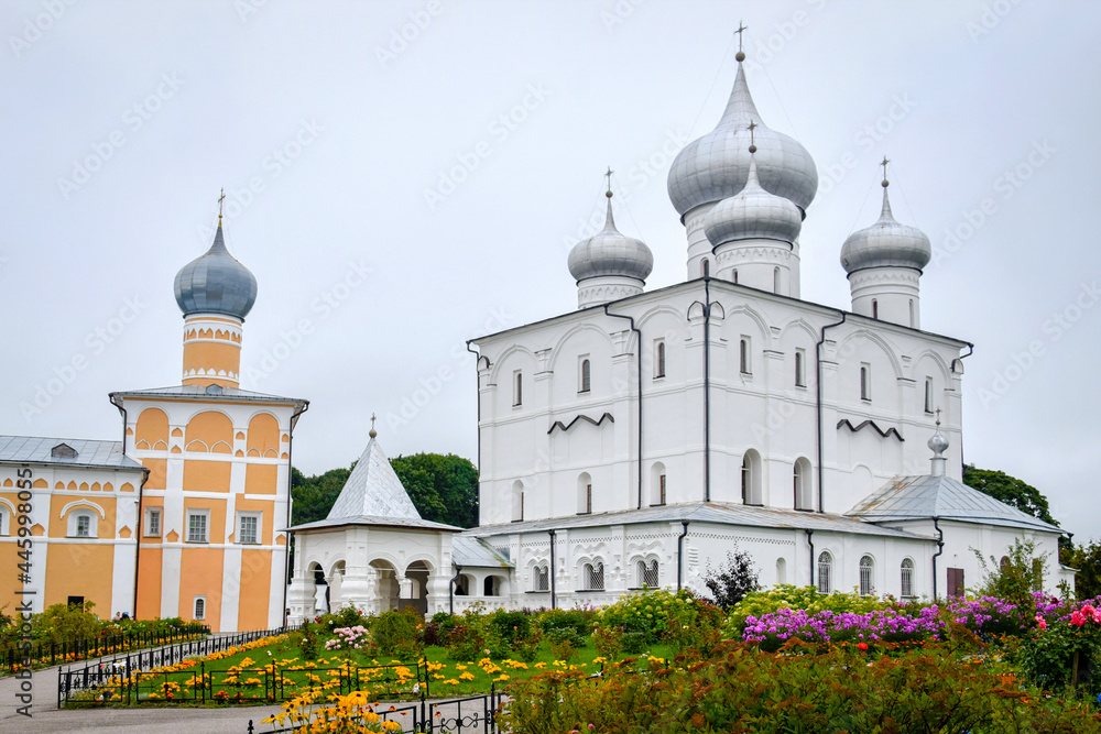 Khutynsky Orthodox Monastery in Veliky Novgorod