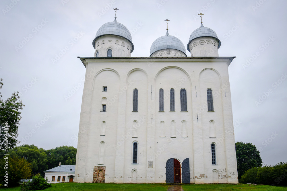 Orthodox Cathedral building in Yuriev Monastery