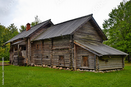 Terem wooden house in Vitoslavlitsy Museum