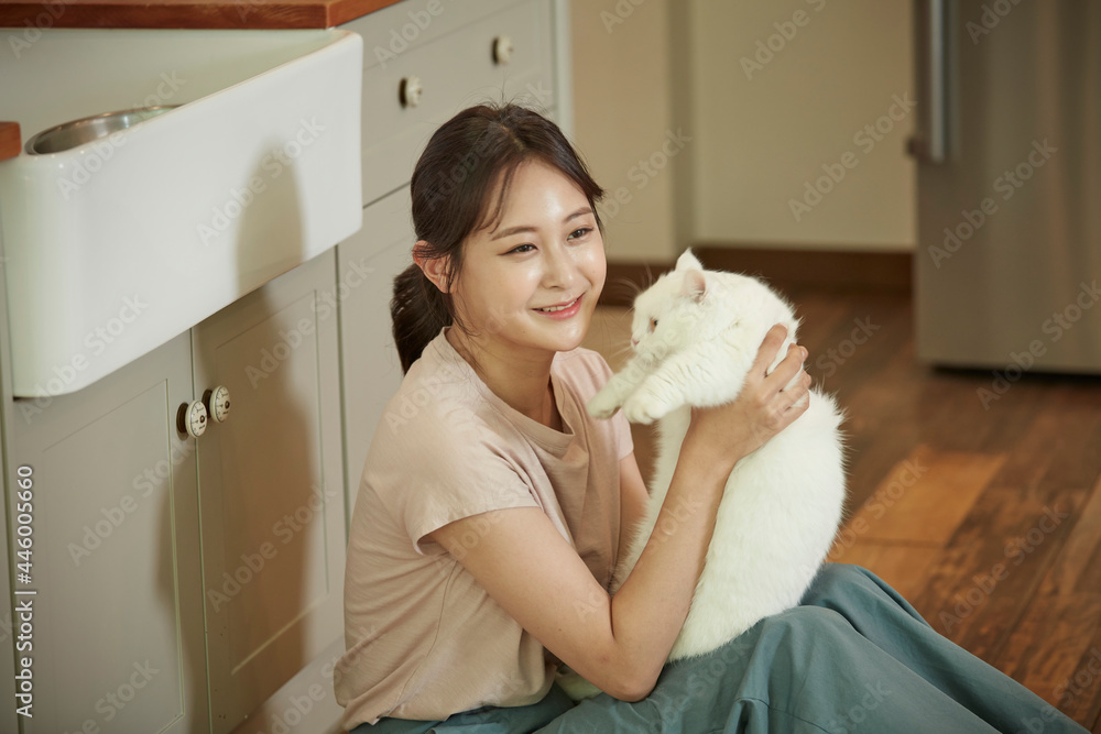 부엌에서 부엌에서