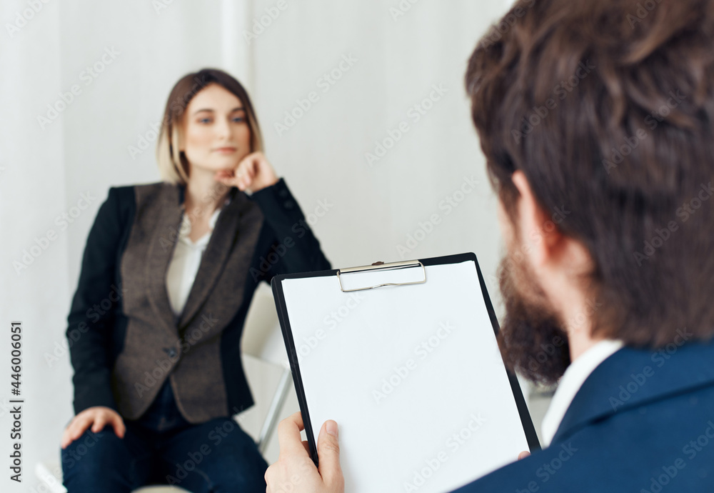 business man neck woman work team recruitment business man neck woman work team recruitment