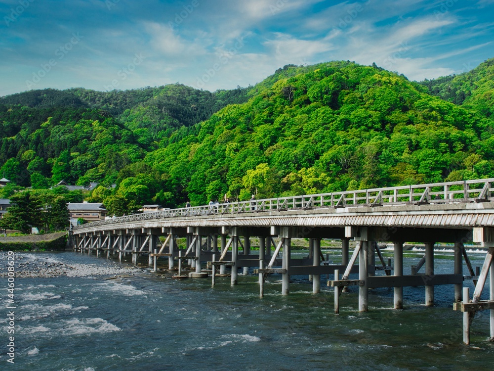 嵐山の渡月橋