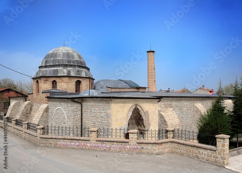 Malatya Battalgazi Grand Mosque was built in 1224 during the Anatolian Seljuk period. The mosque was built during the reign of Sultan Alaaddin Keykubat. photo
