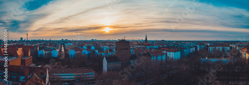 beautiful overview about german city in the afternoon © Robert Herhold