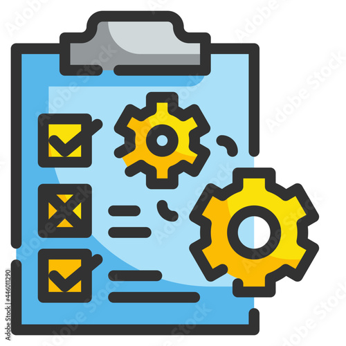 test line icon