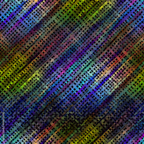 Imitation of a texture of rough canvas. Seamless pattern.