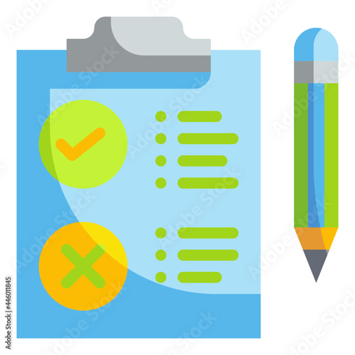 pros  cons flat icon