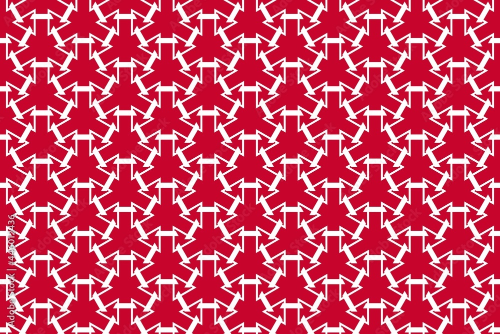Simple geometric pattern in the colors of the national flag of Denmark Simple geometric pattern in the colors of the national flag of Denmark