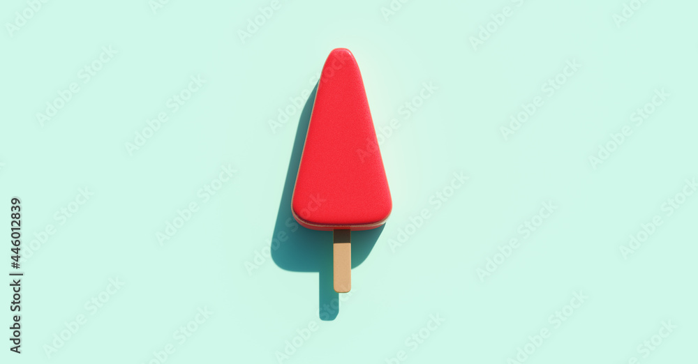 Strawberry popsicle Strawberry popsicle
