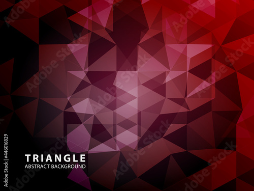 Vector of modern abstract triangular background - Vector