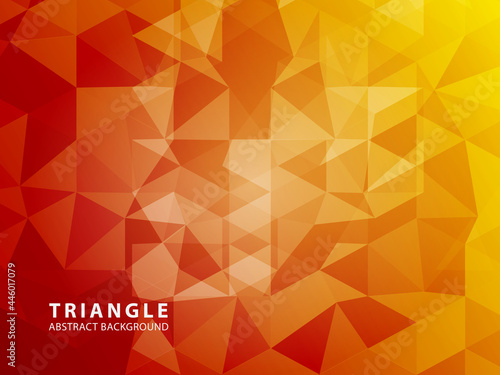 Vector of modern abstract triangular background - Vector