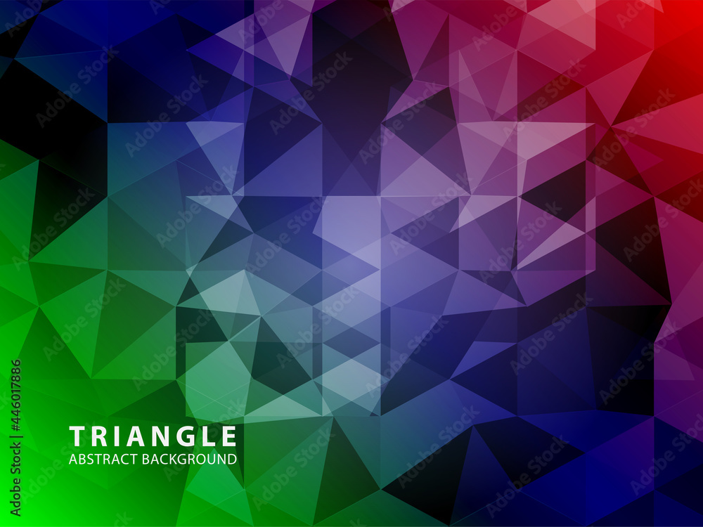 Vector of modern abstract triangular background - Vector Vector of modern abstract triangular background - Vector