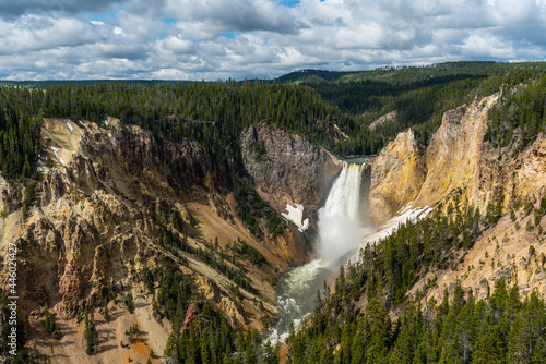 Upper Falls. Grand Canyon of the Yellowstone, Wyoming, USA