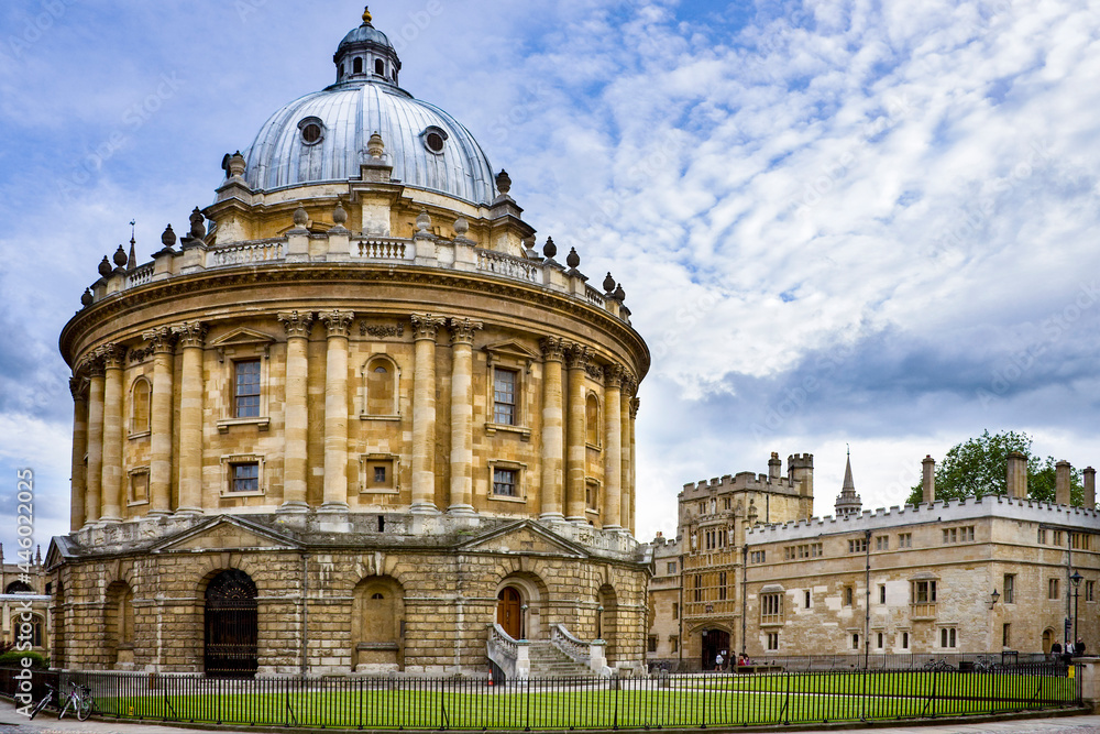 Radcliffe Camera Building at the Bodleian Library - Oxford - England