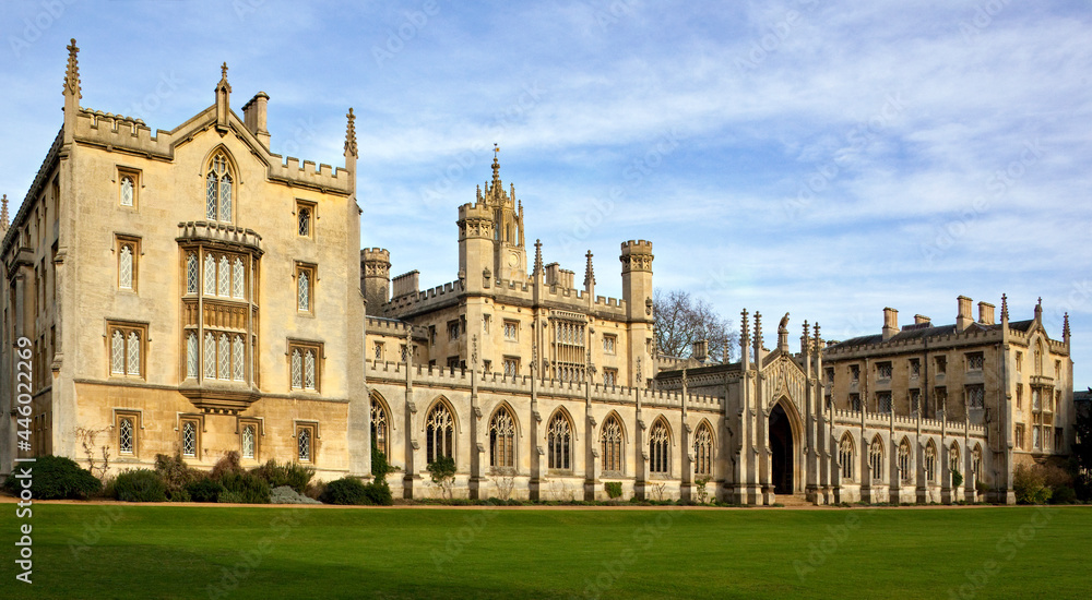 St John's College Buildings - Cambridge - United Kingdom - obrazy, fototapety, plakaty 