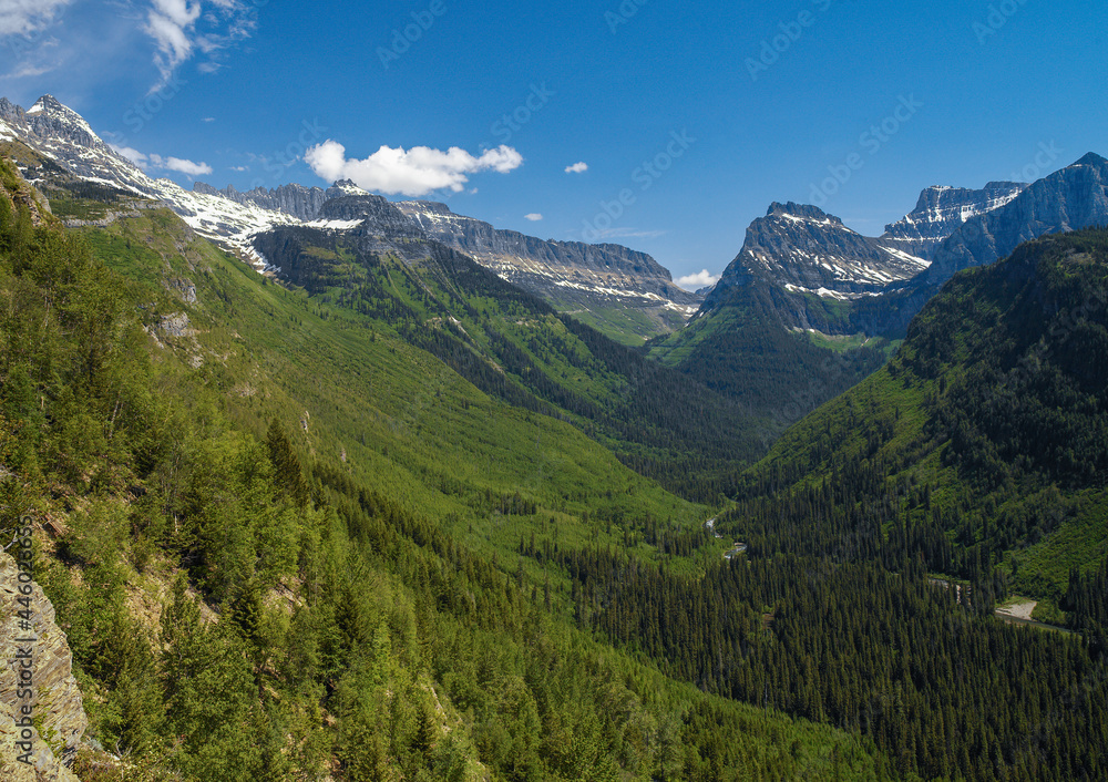 Glacier National Park in Montana - USA