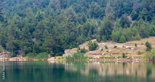 Beautiful landscape of the Mihrican Goleti in FÄ±ndÄ±kpÄ±narÄ±, Mersin, Turkey photo