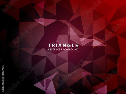 Vector of modern abstract triangular background - Vector