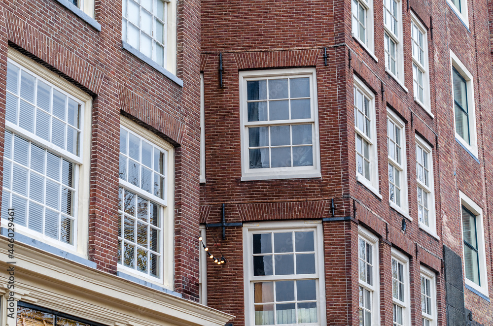 Architectural detail in Amsterdam, the Netherlands