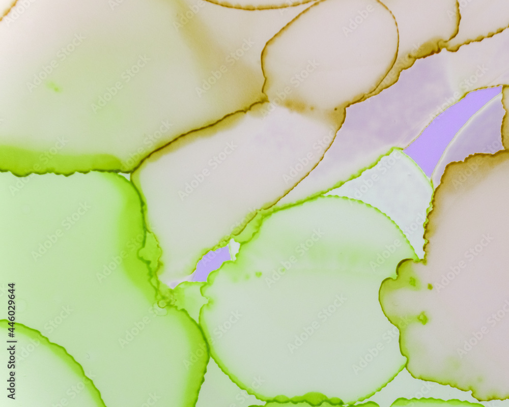 Ethereal Paint Pattern. Liquid Ink Wash Ethereal Paint Pattern. Liquid Ink Wash