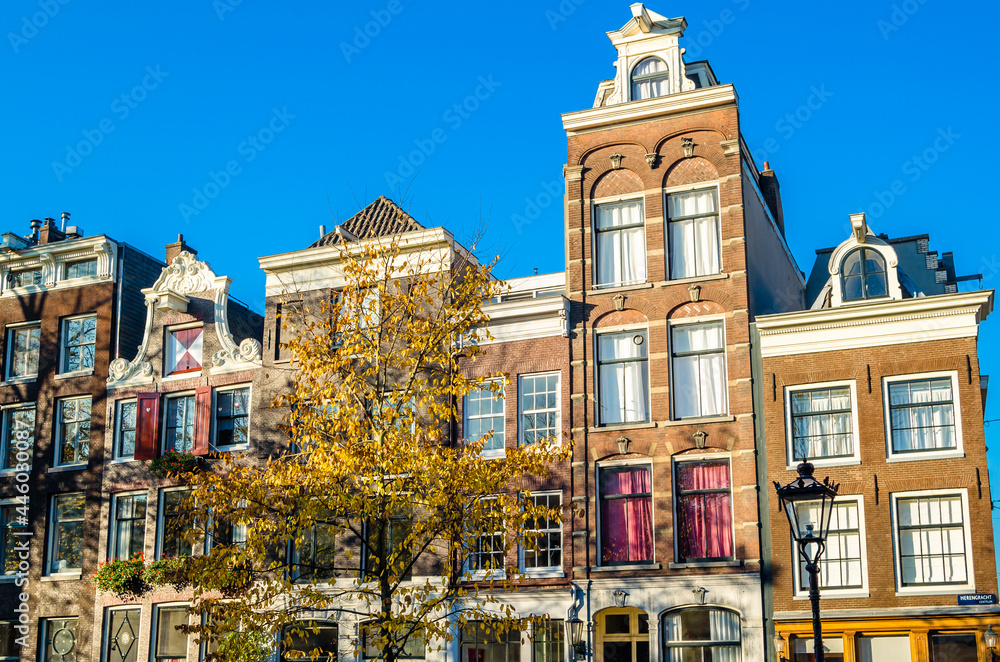 Architectural detail in Amsterdam, the Netherlands