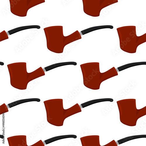 many identical seamless types smoke pipes different size for tobacco