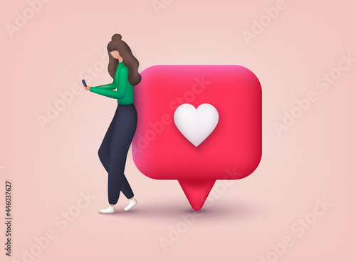 Secure confidential files folder with paper documents access and private lock. 3D Vector Illustrations.