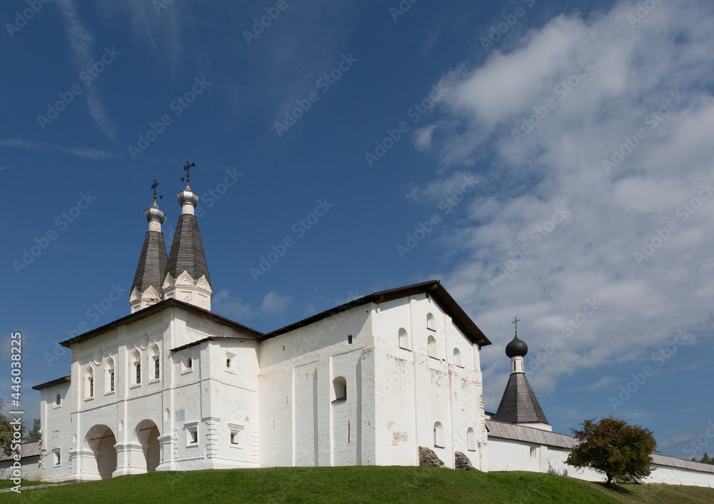 Ferapontov Belozersky monastery. Monastery of the Russian Orthodox Church. Vologda Region. Russia