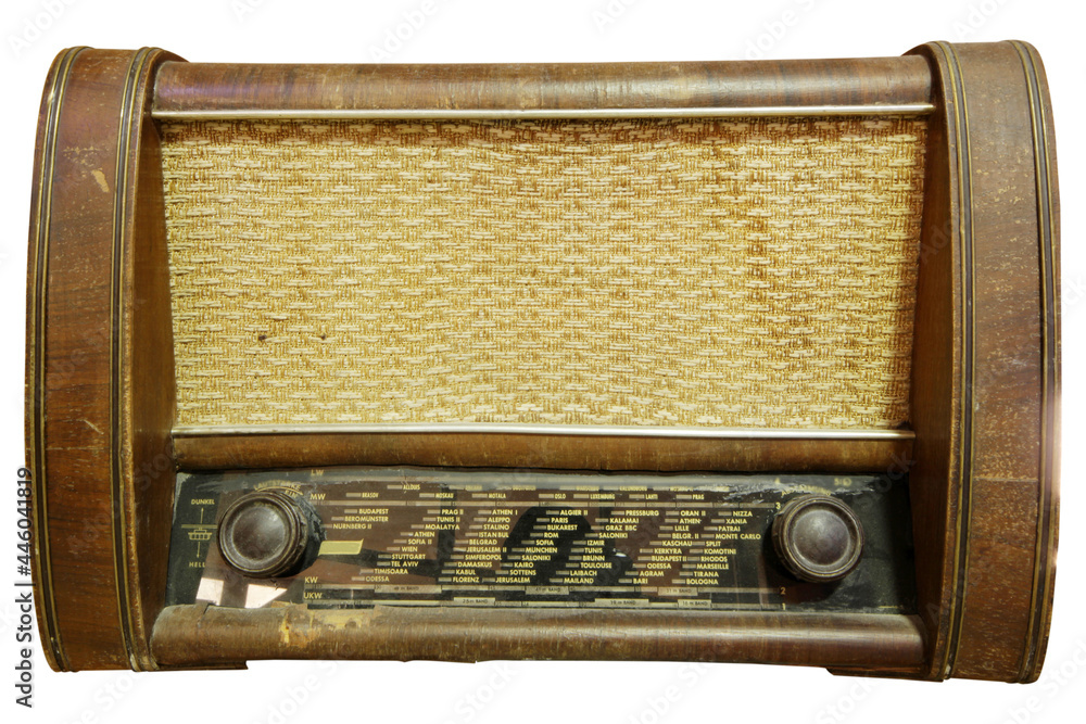 old fashioned wooden radio receiver old fashioned wooden radio receiver