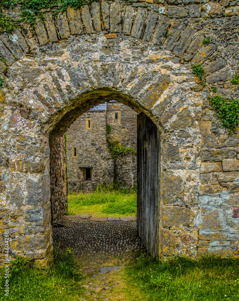 St. Illtyds Church and Priory, Caldey Island, Pembrokeshire, Wales, UK