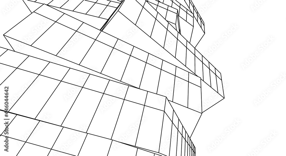 abstract architecture vector design abstract architecture vector design
