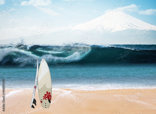 Photography Tokyo with surfing