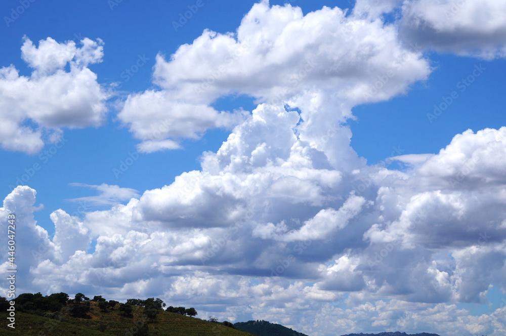 El cielo del parque nacional de Monfragüe