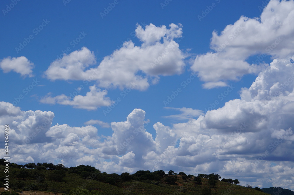 El cielo del parque nacional de Monfragüe