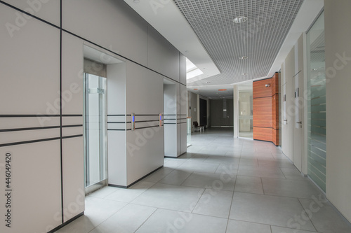 Image of empty corridor in modern office building