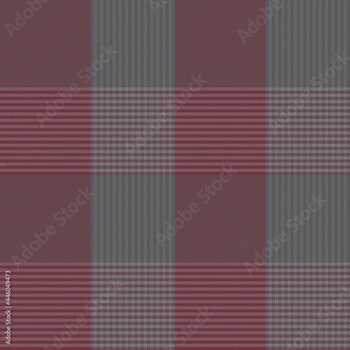 Red Asymmetric Plaid textured Seamless Pattern