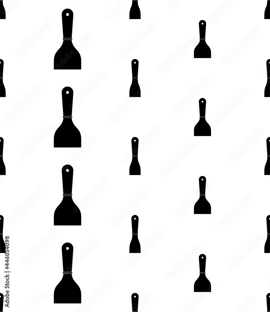 Putty Knife Icon Seamless Pattern M_2104001 Putty Knife Icon Seamless Pattern M_2104001