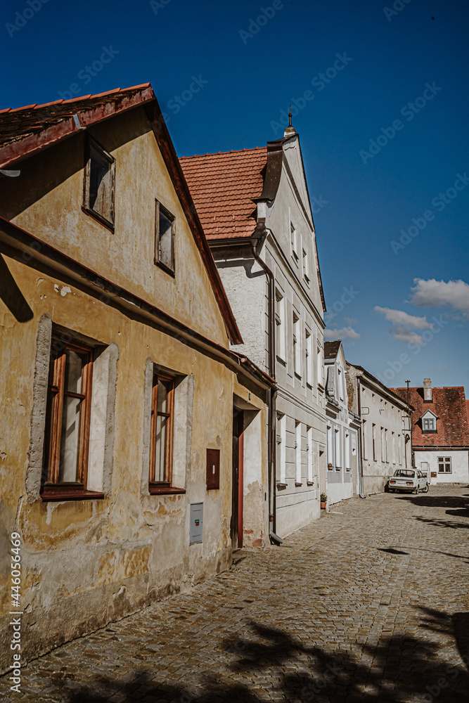 street in the town Telc