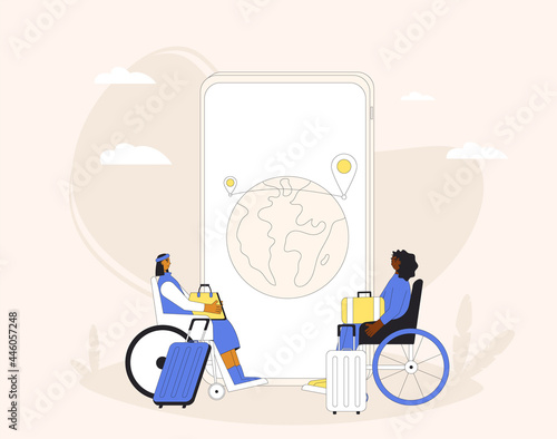World inclusion travel concept.