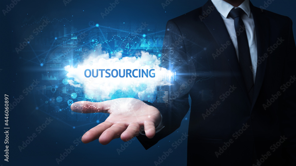 Hand of Businessman holding motivational message Hand of Businessman holding motivational message