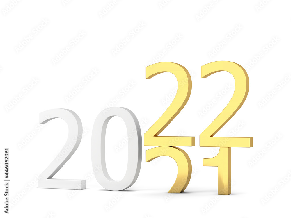 2022 year text sign 2022 year text sign