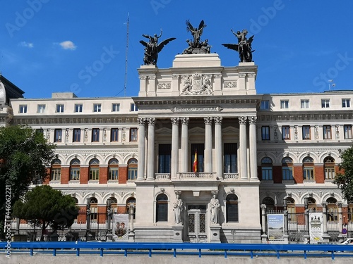 Madrid historical building Agriculture Minister photo